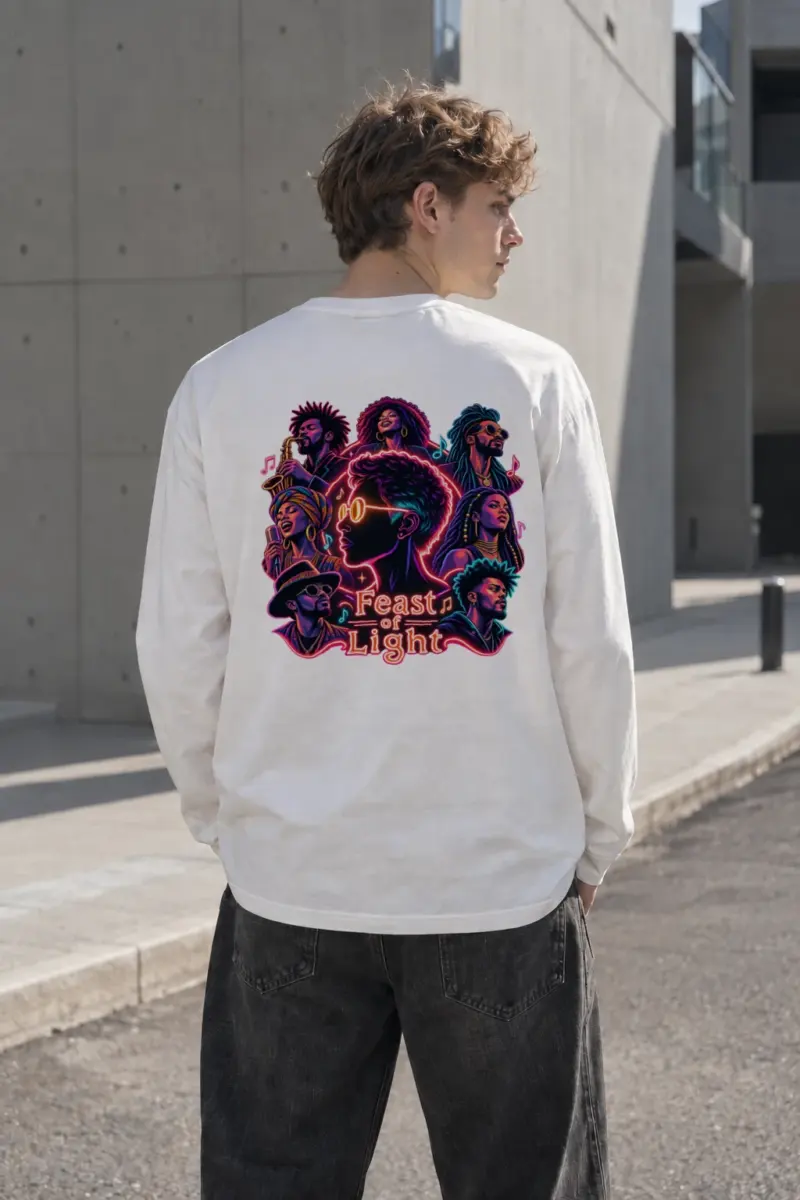 "Feast Of Light" Unisex Longsleeve T-shirt | Gildan 2400