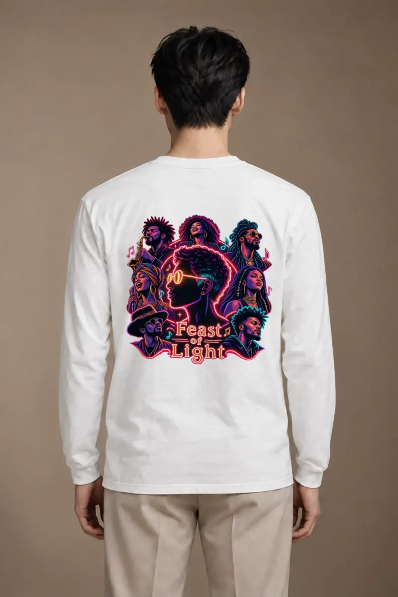 "Feast Of Light" Unisex Longsleeve T-shirt | Gildan 2400