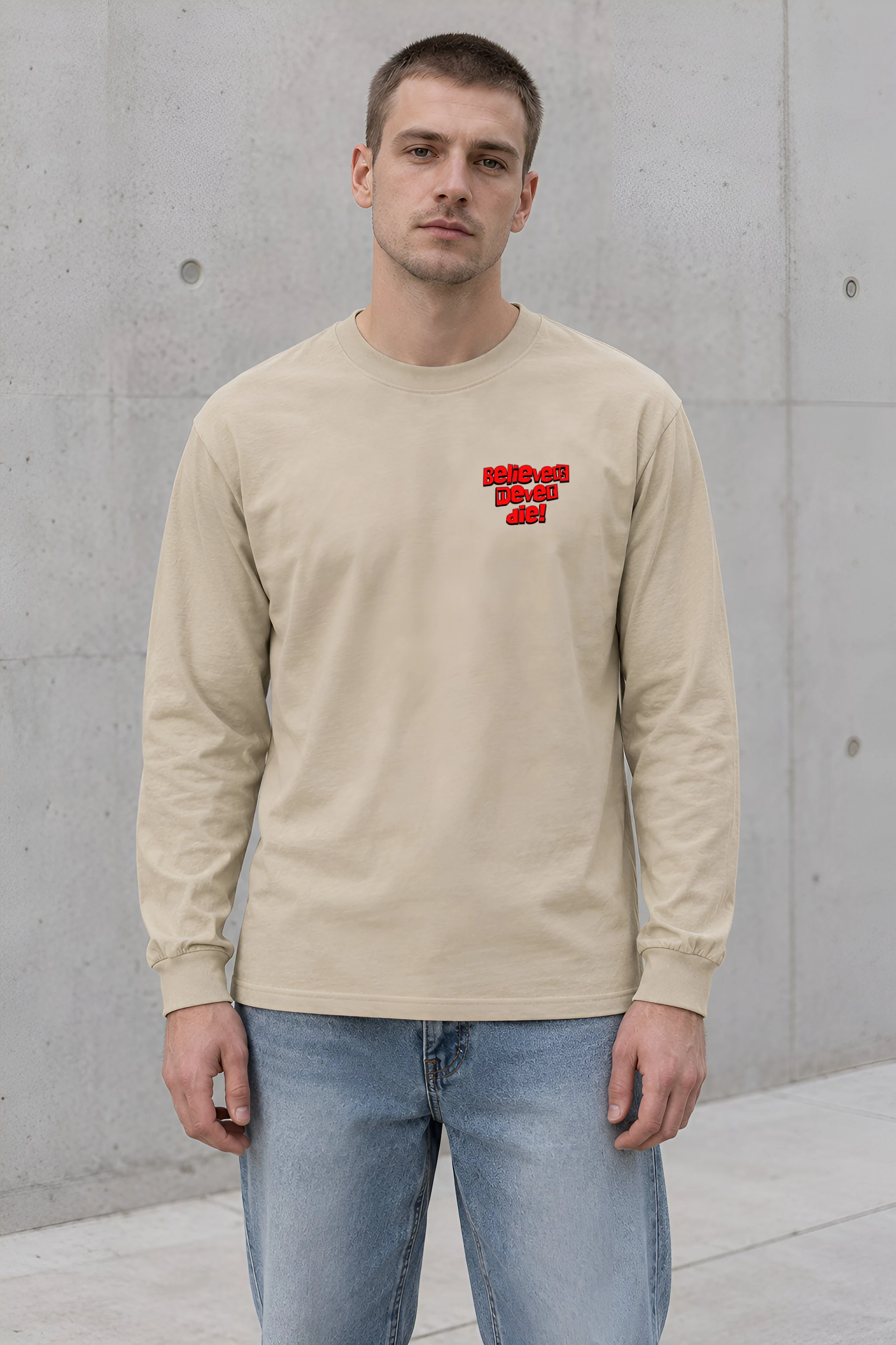"Fedora Newspaper Reader" Unisex Longsleeve T-shirt