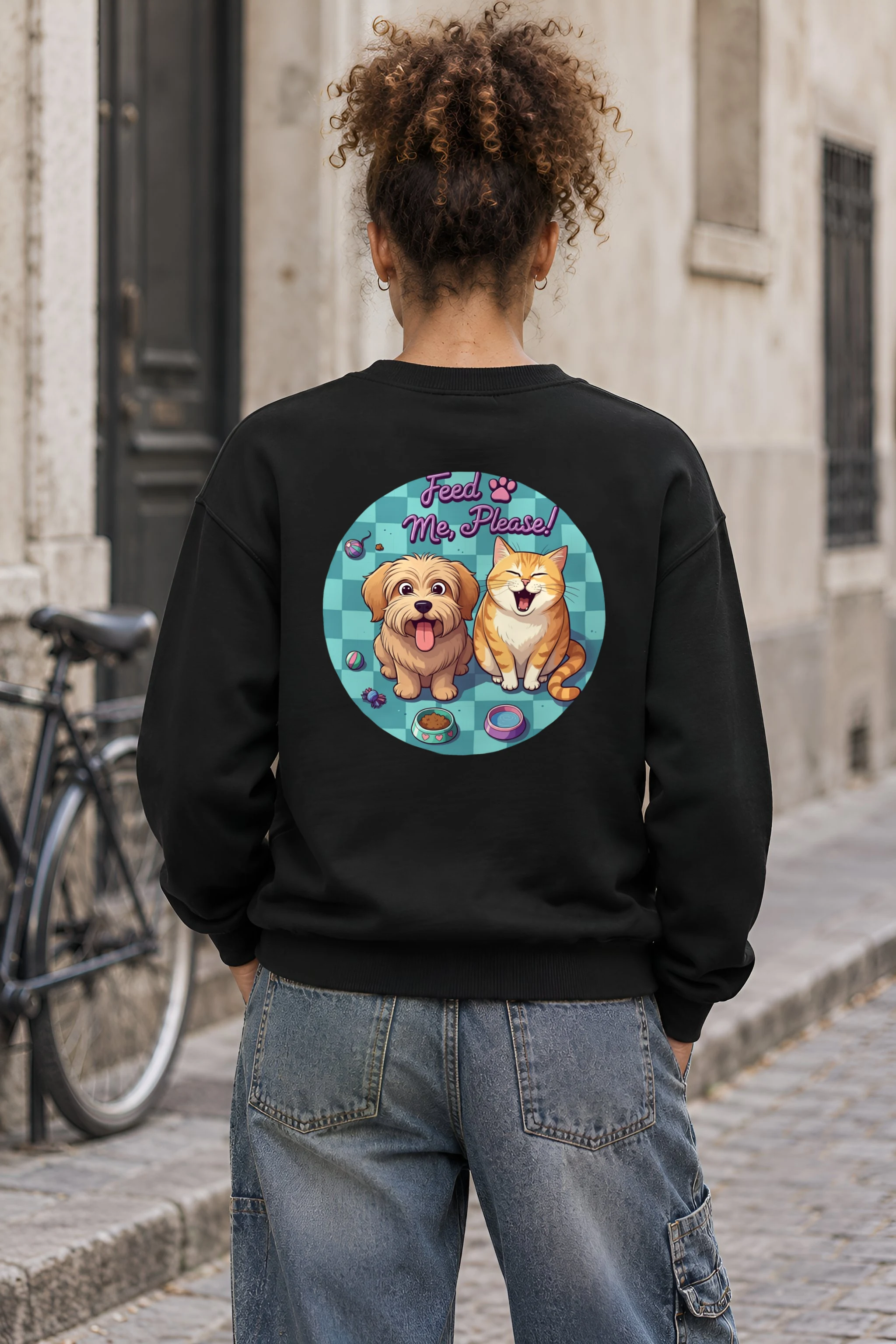 "Feed Me, Please!" 1 Crewneck Sweatshirt