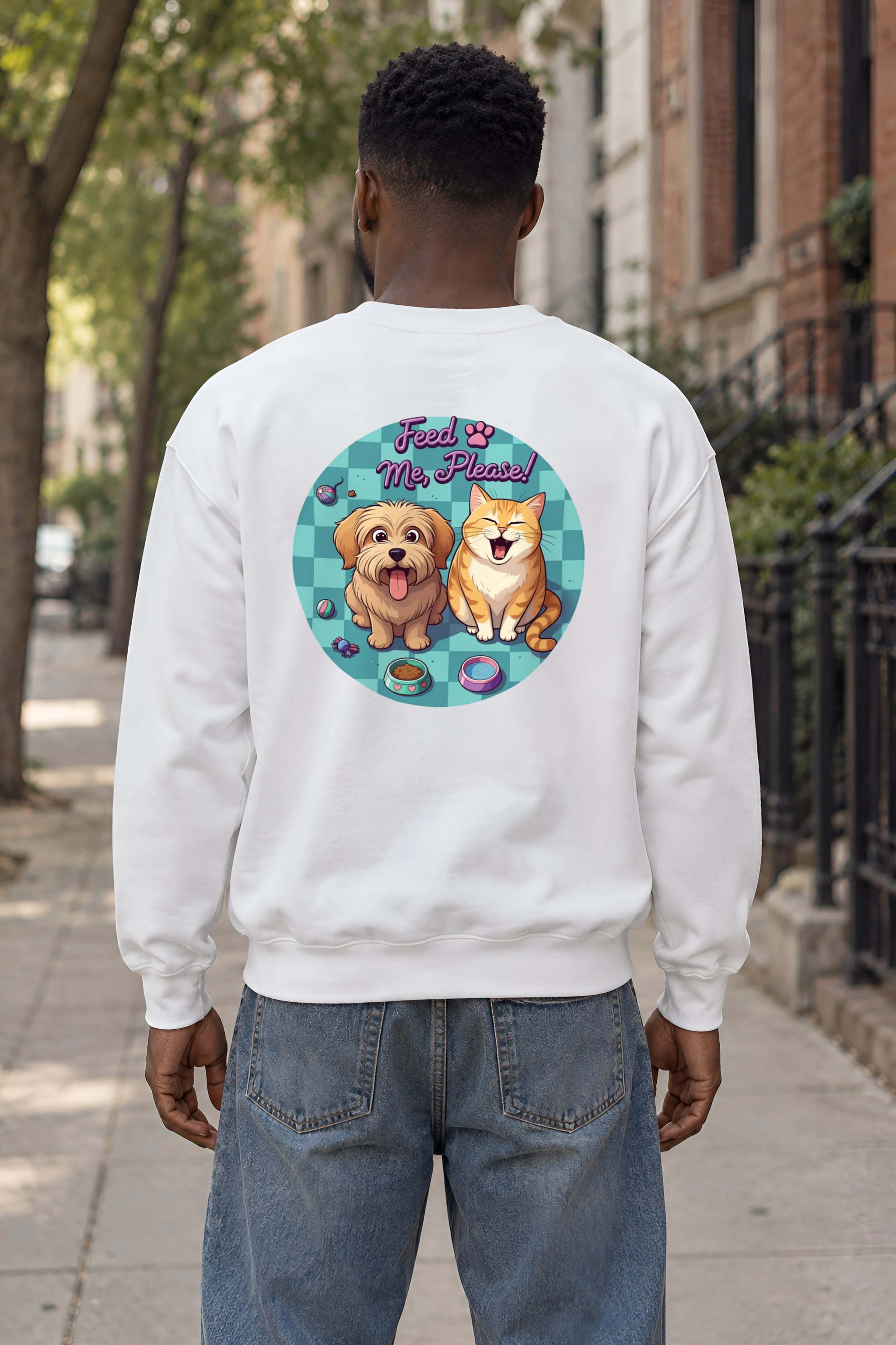 "Feed Me, Please!" 1 Crewneck Sweatshirt