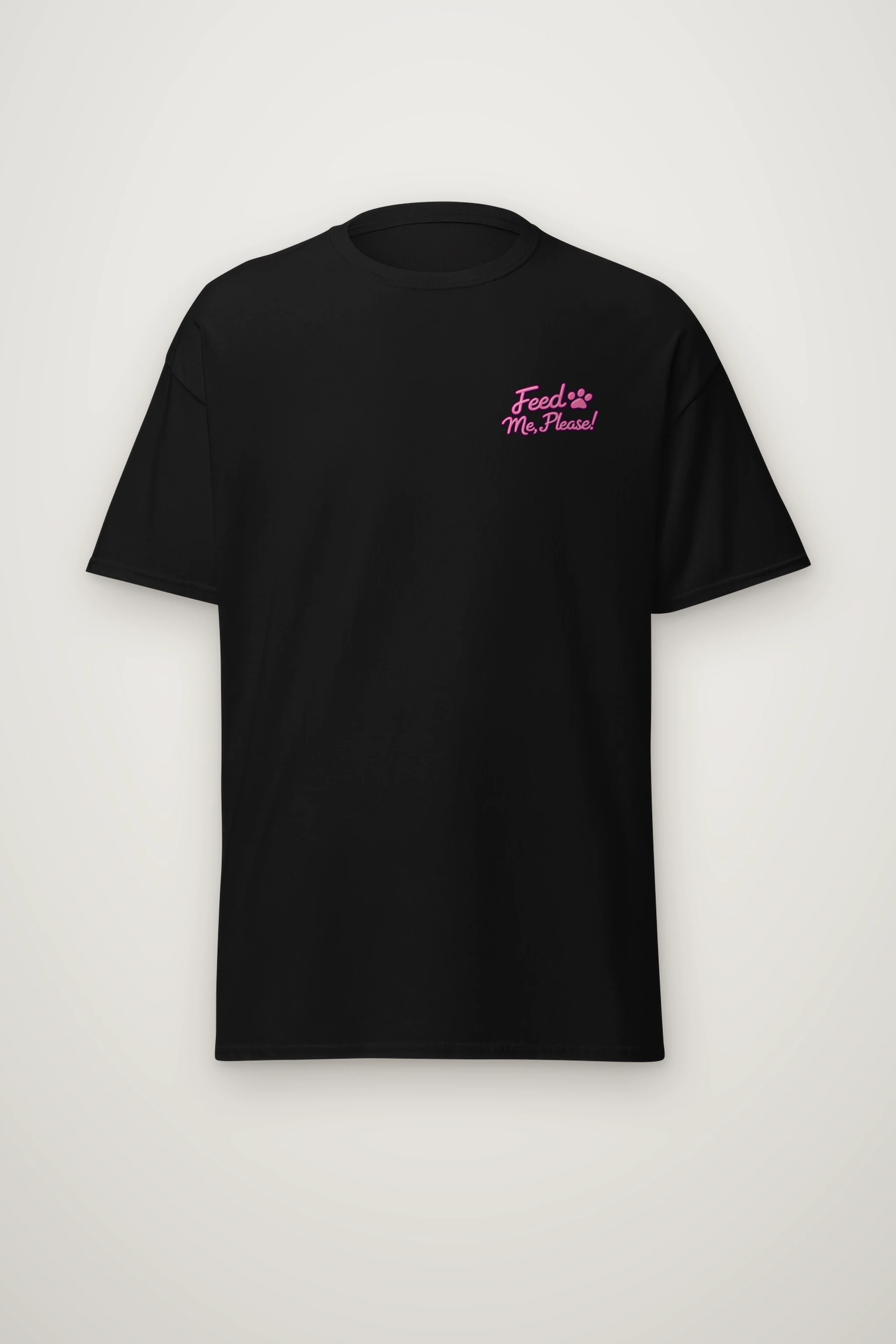 "Feed Me, Please!" Heavyweight Unisex Crewneck T-shirt