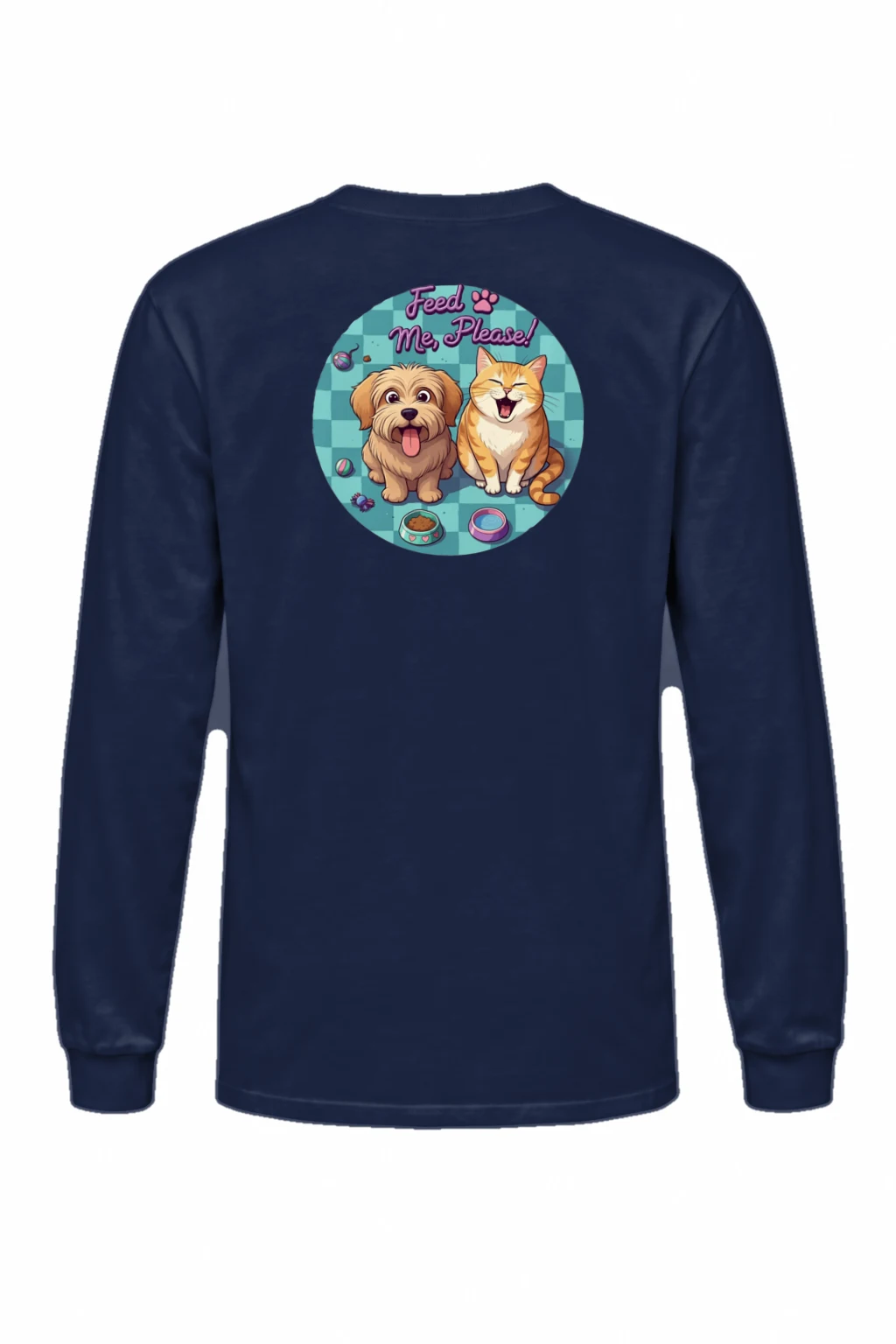 "Feed Me, Please!" Unisex Longsleeve T-shirt | Gildan 2400