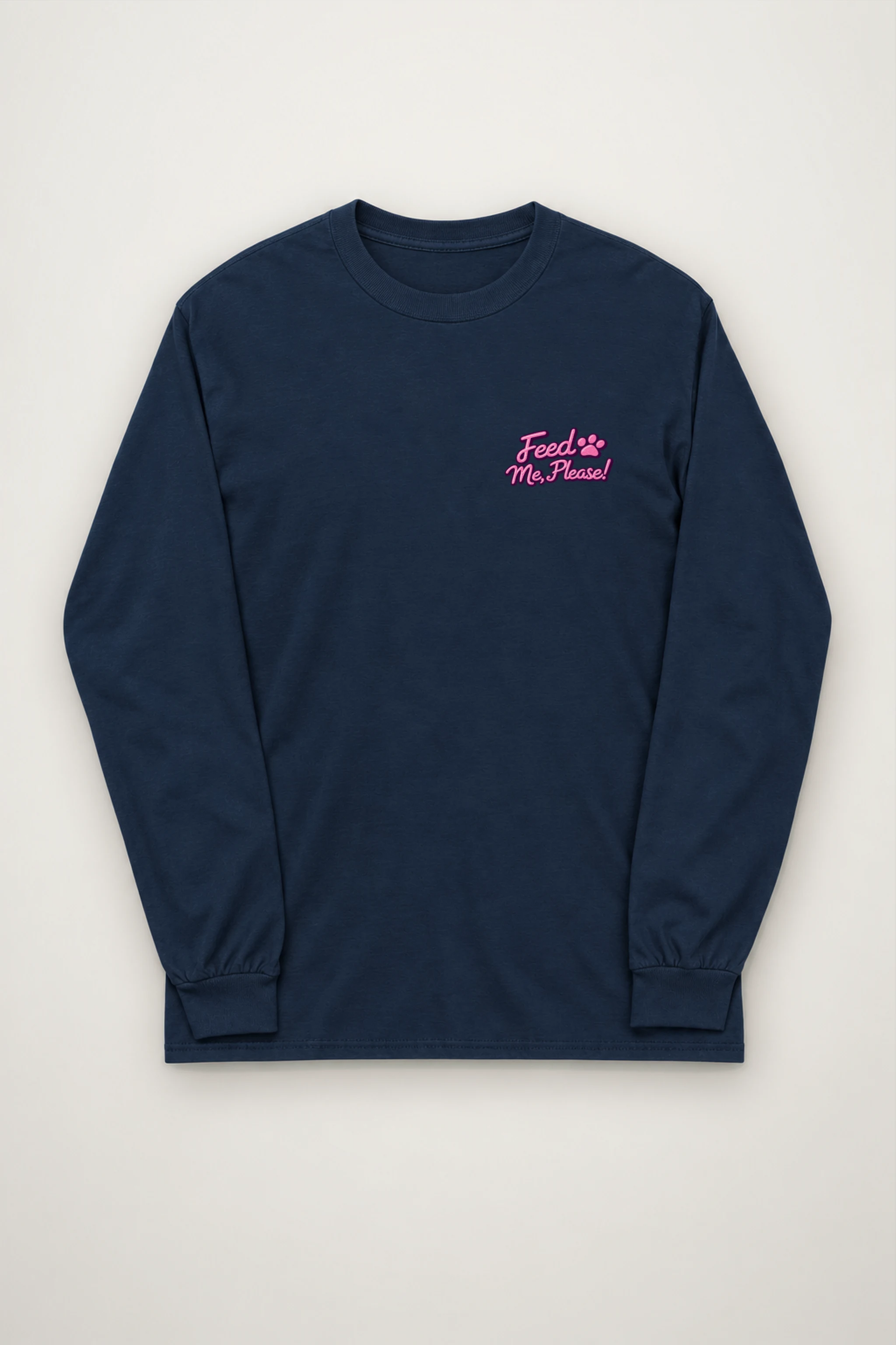 "Feed Me, Please!" Unisex Longsleeve T-shirt