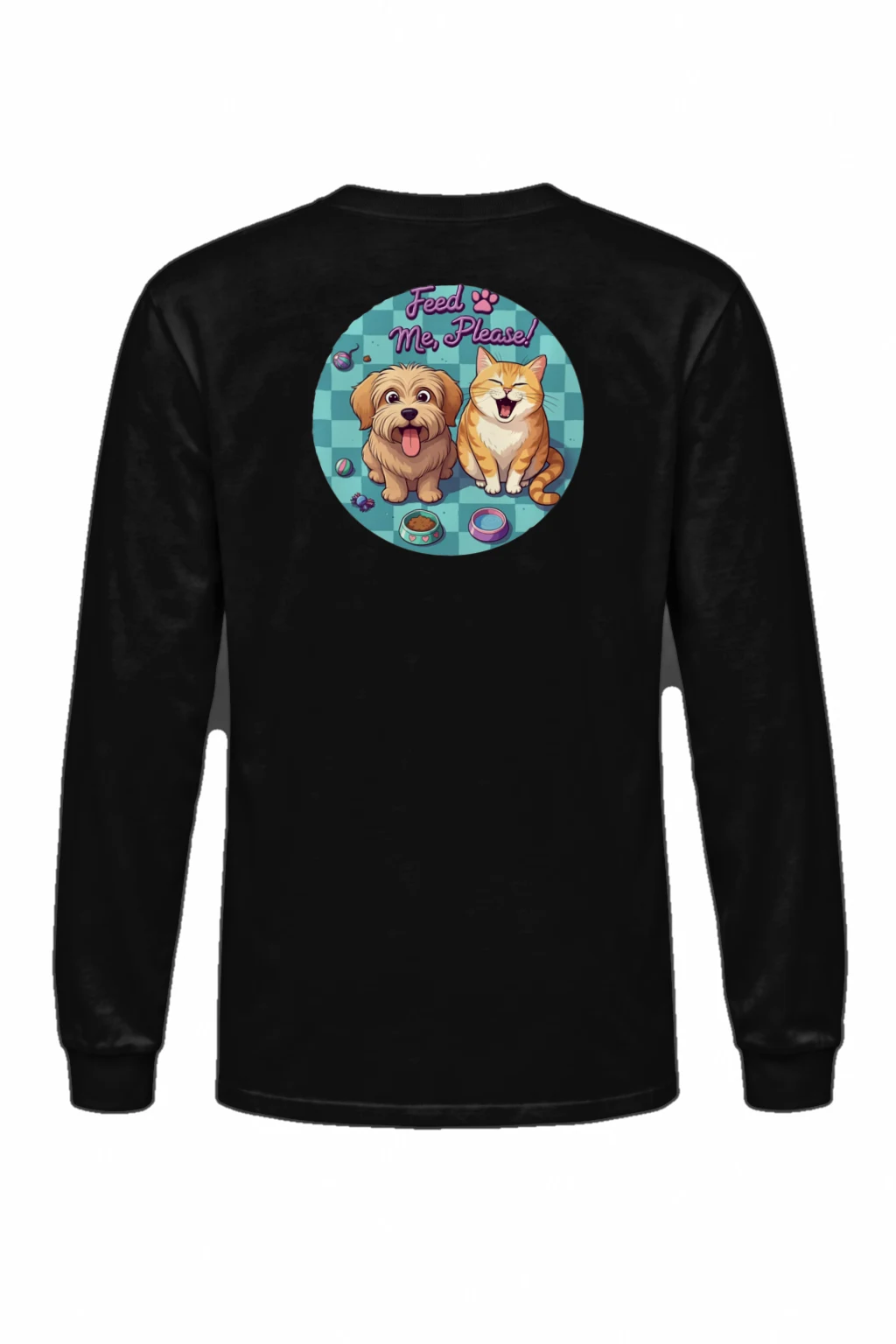 "Feed Me, Please!" Unisex Longsleeve T-shirt | Gildan 2400