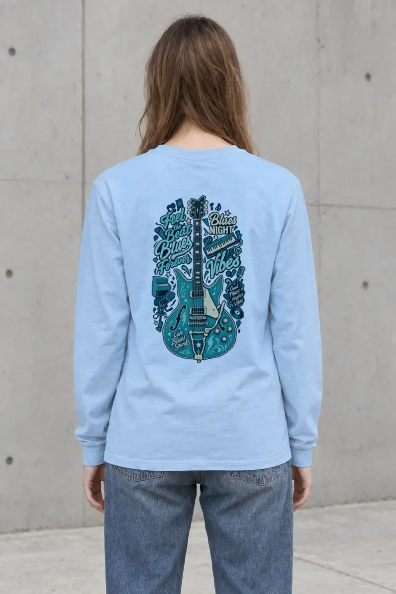 "Feel The Beat" Unisex Longsleeve T-shirt
