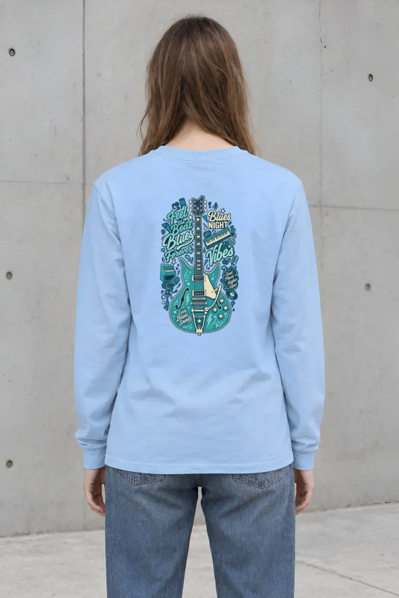 "Feel The Beat" Unisex Longsleeve T-shirt