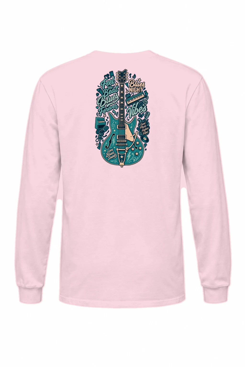 "Feel The Beat" Unisex Longsleeve T-shirt | Gildan 2400