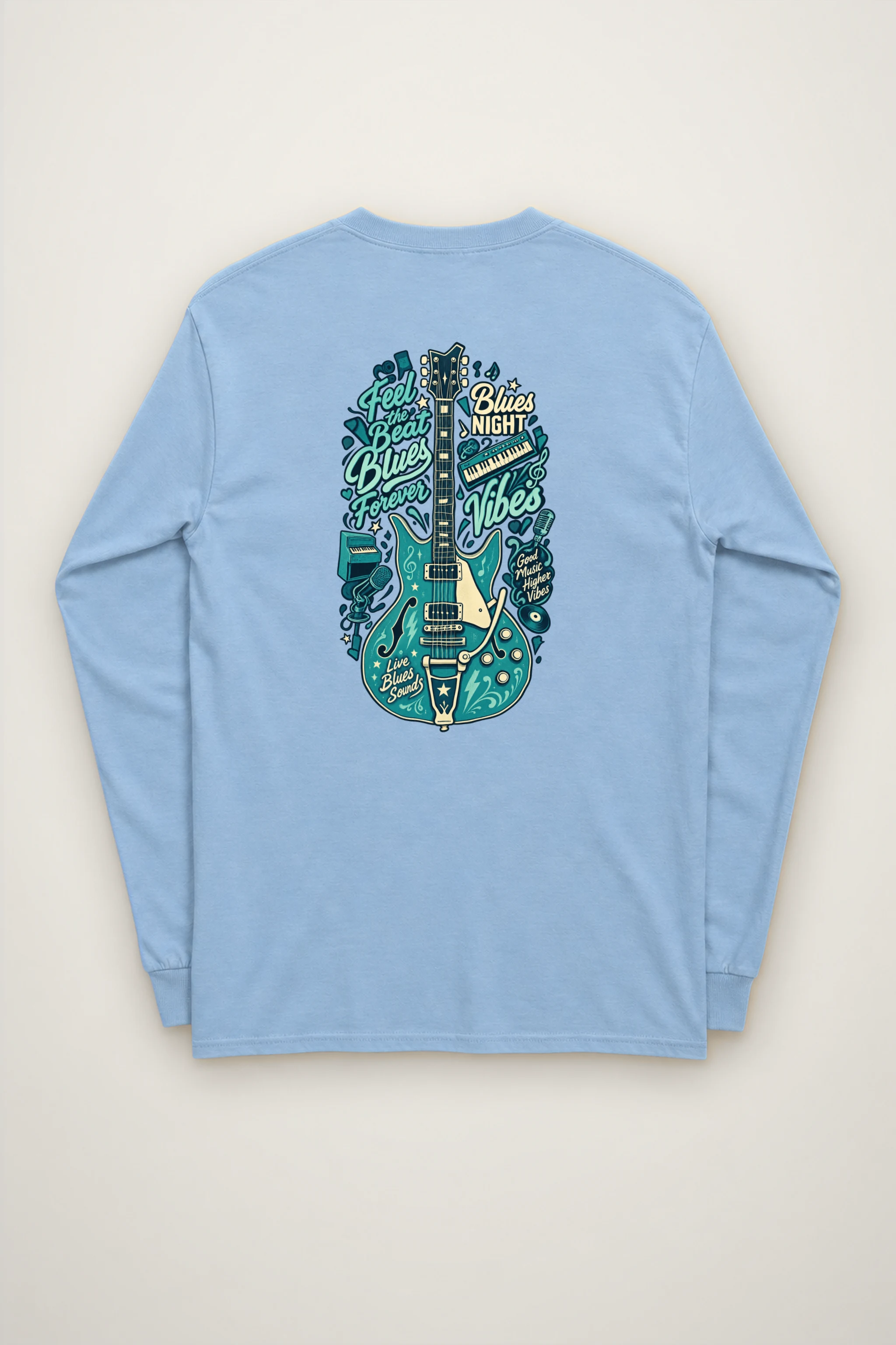 "Feel The Beat" Unisex Longsleeve T-shirt