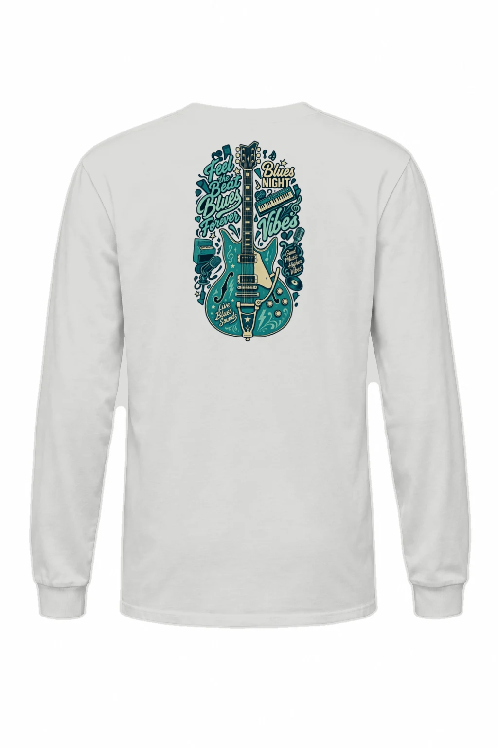 "Feel The Beat" Unisex Longsleeve T-shirt | Gildan 2400
