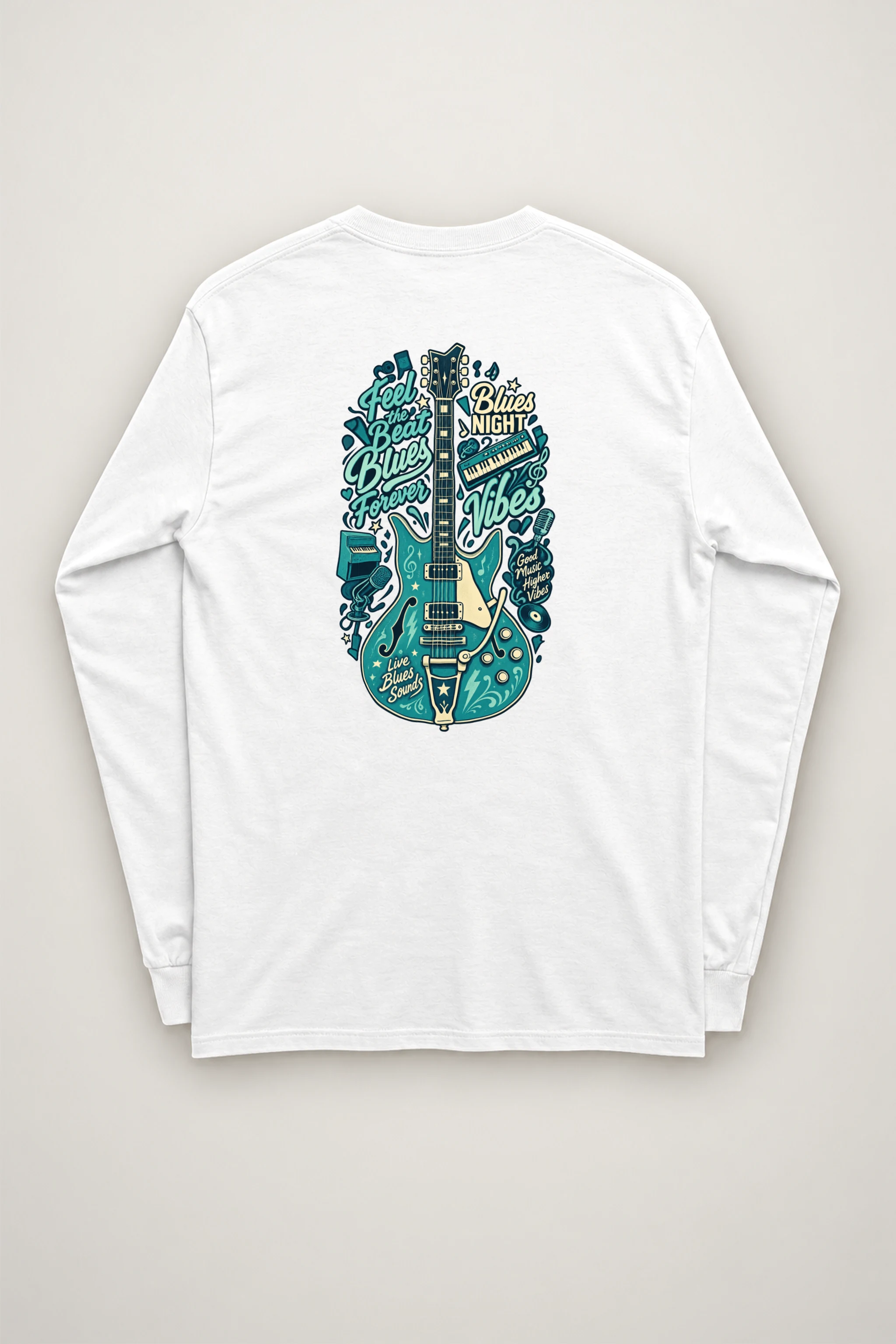 "Feel The Beat" Unisex Longsleeve T-shirt