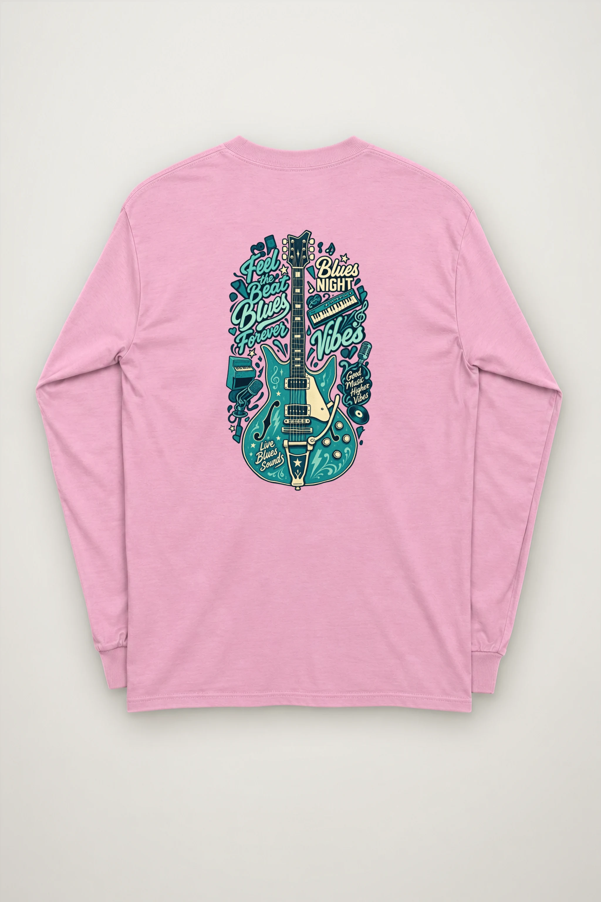"Feel The Beat" Unisex Longsleeve T-shirt