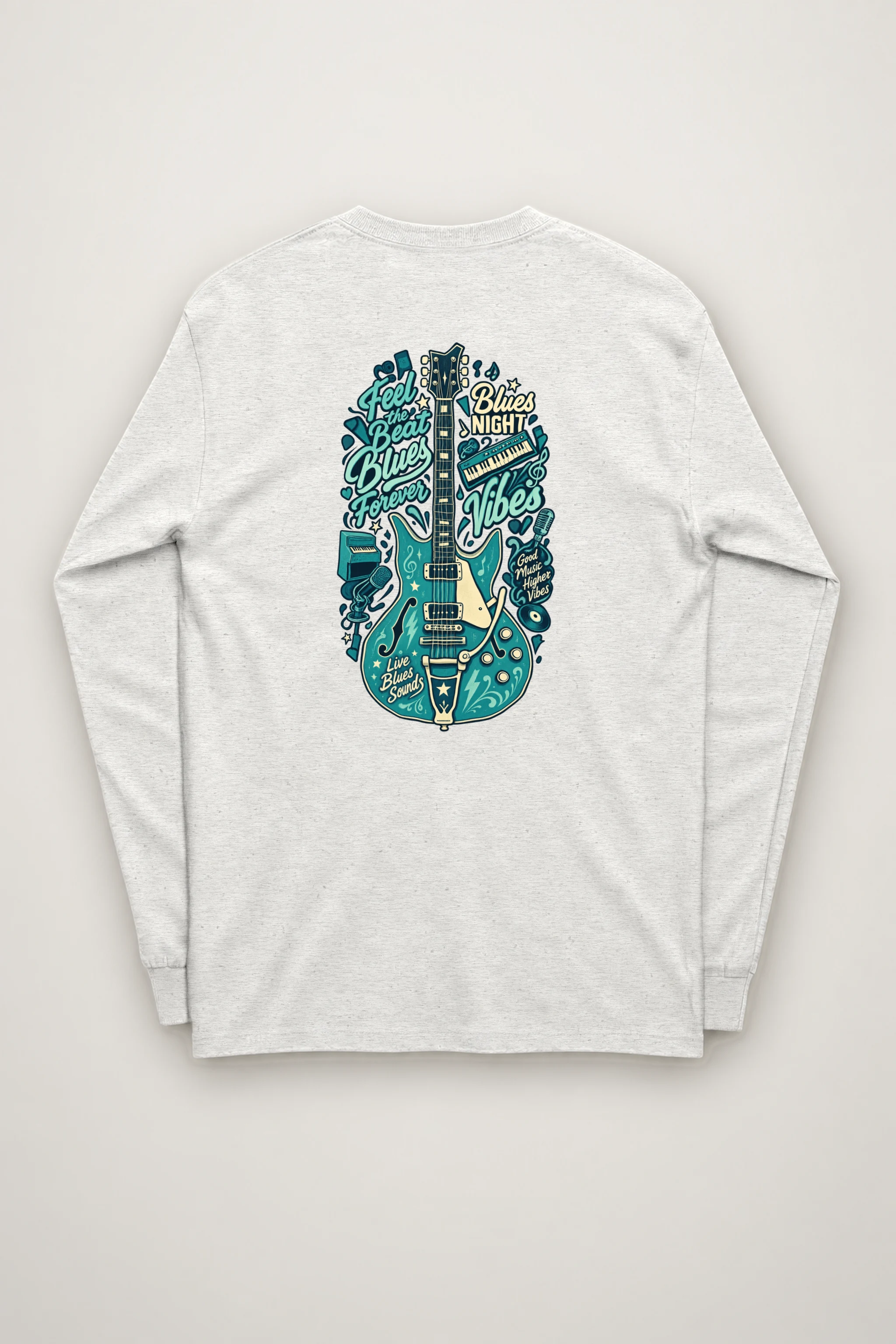 "Feel The Beat" Unisex Longsleeve T-shirt