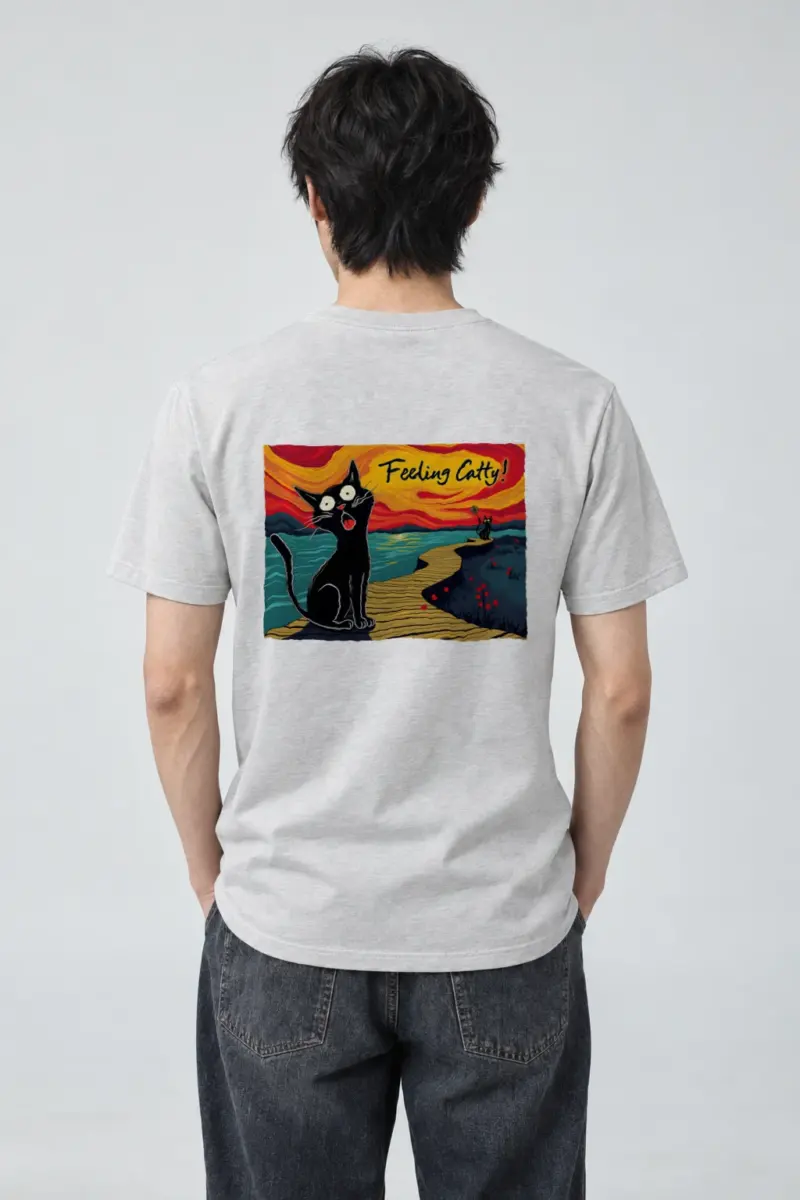 "Feeling Catty!" Heavyweight Unisex Crewneck T-shirt