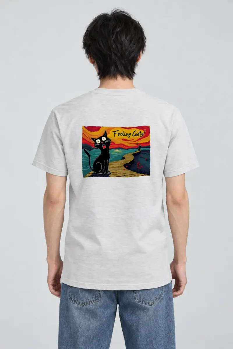 "Feeling Catty!" Heavyweight Unisex Crewneck T-shirt