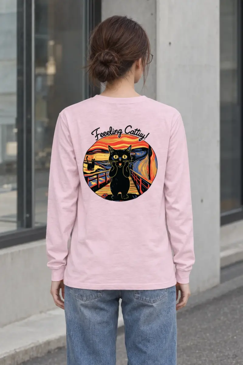 "Feeling Catty" Unisex Longsleeve T-shirt