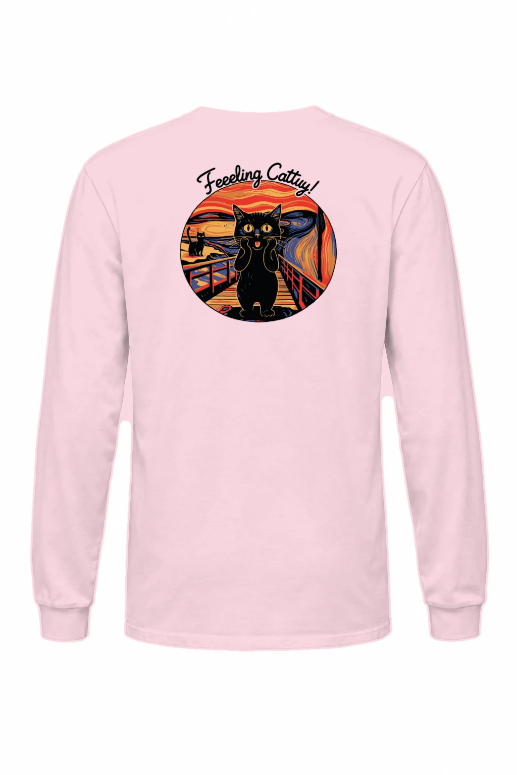 "Feeling Catty" Unisex Longsleeve T-shirt | Gildan 2400