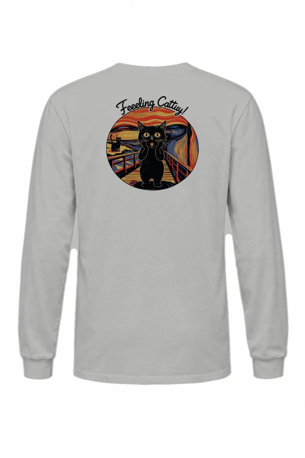 "Feeling Catty" Unisex Longsleeve T-shirt | Gildan 2400