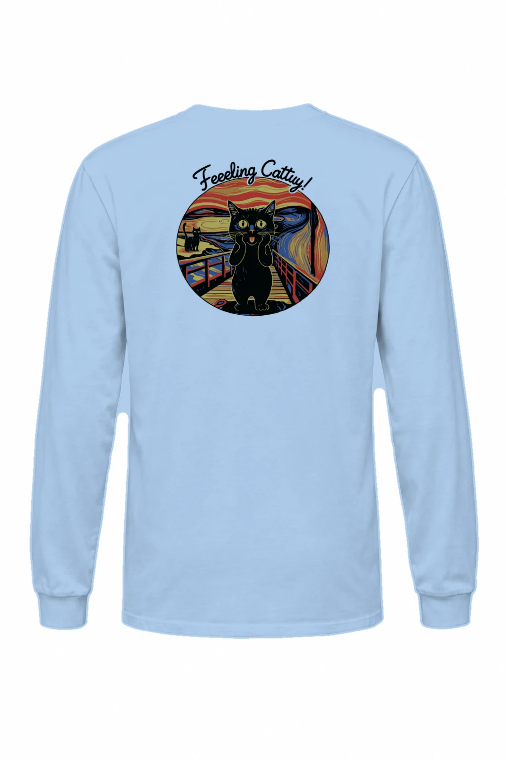 "Feeling Catty" Unisex Longsleeve T-shirt | Gildan 2400