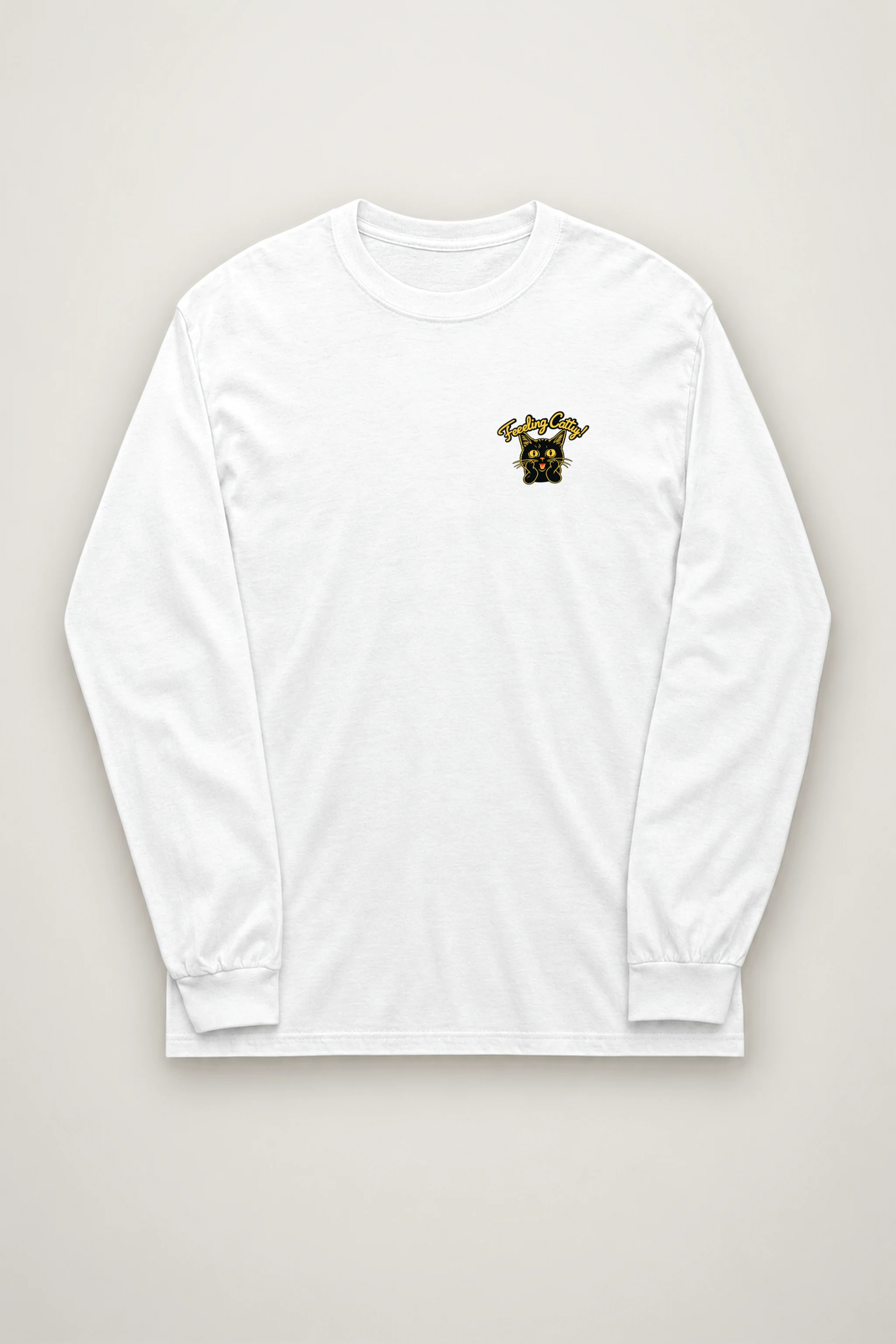 "Feeling Catty" Unisex Longsleeve T-shirt