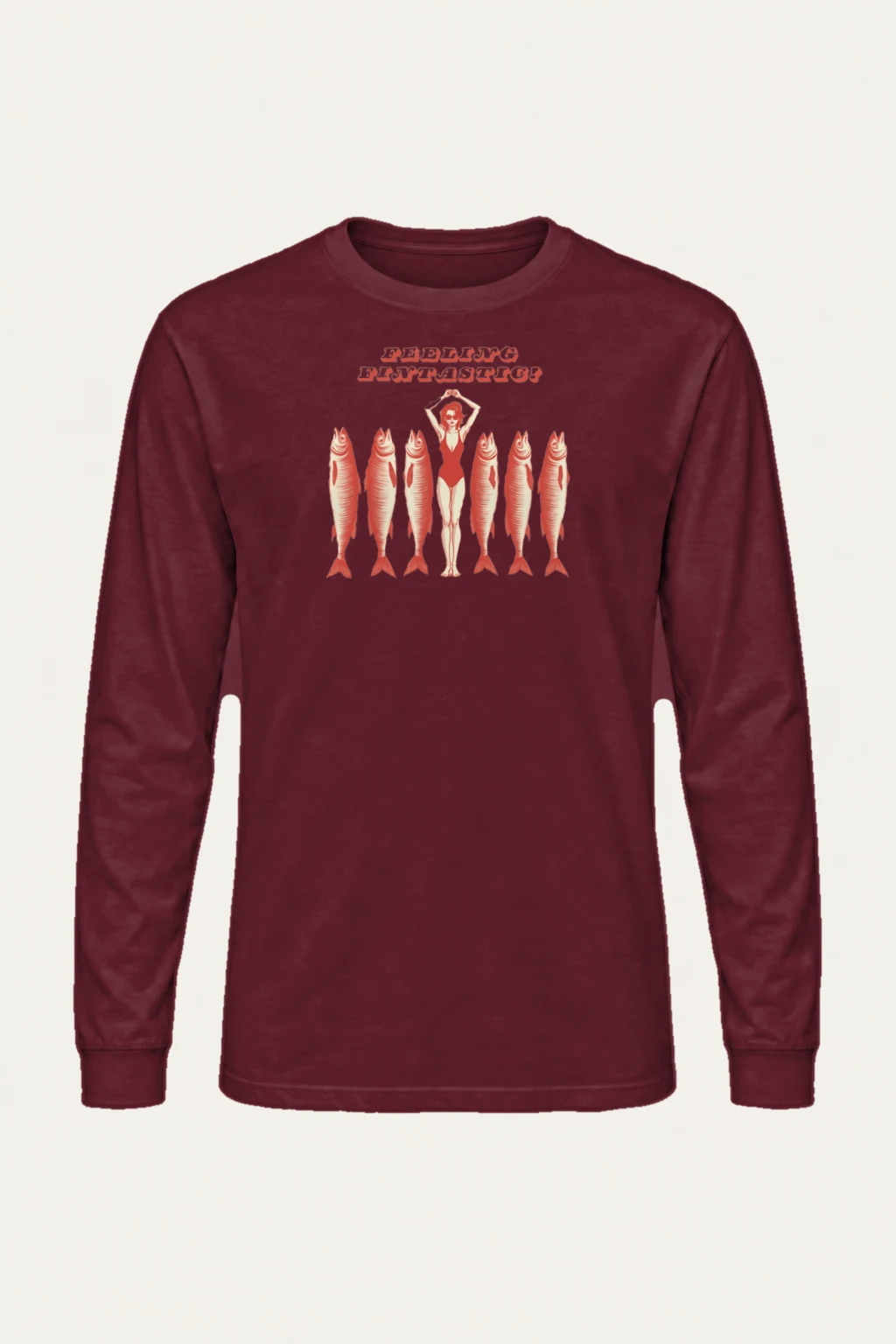 "Feeling Fintastic" Unisex Longsleeve T-shirt | Gildan 2400