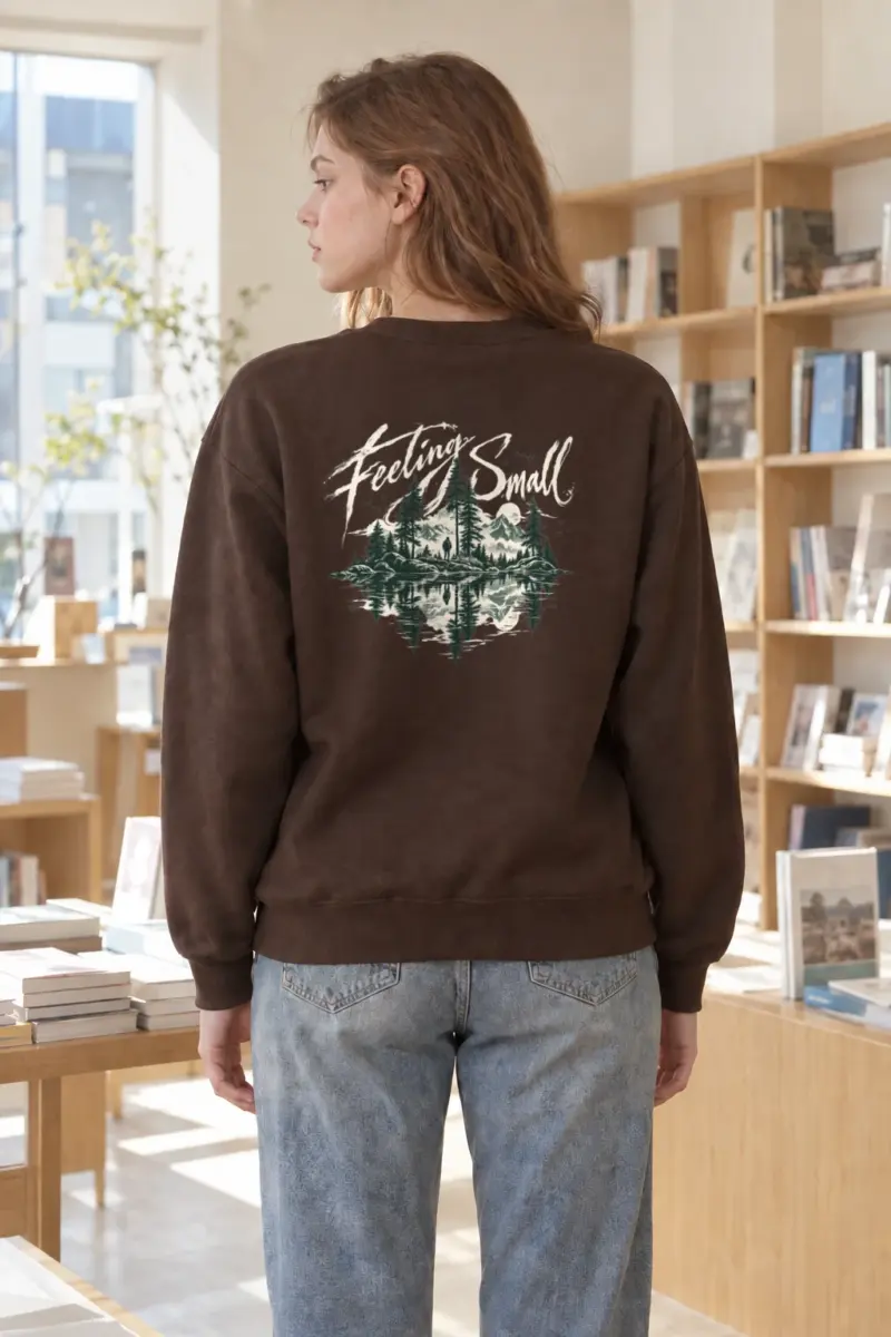 "Feeling Small" Heavy Blend Unisex Crewneck Sweatshirt | Gildan 18000