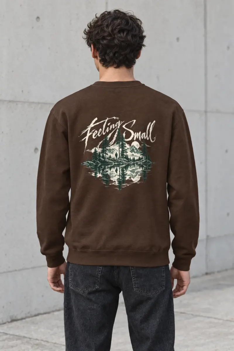 "Feeling Small" Heavy Blend Unisex Crewneck Sweatshirt | Gildan 18000