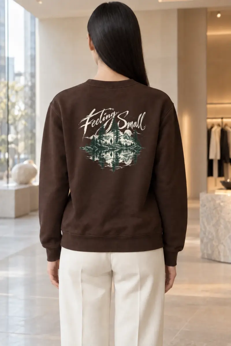 "Feeling Small" Heavy Blend Unisex Crewneck Sweatshirt | Gildan 18000