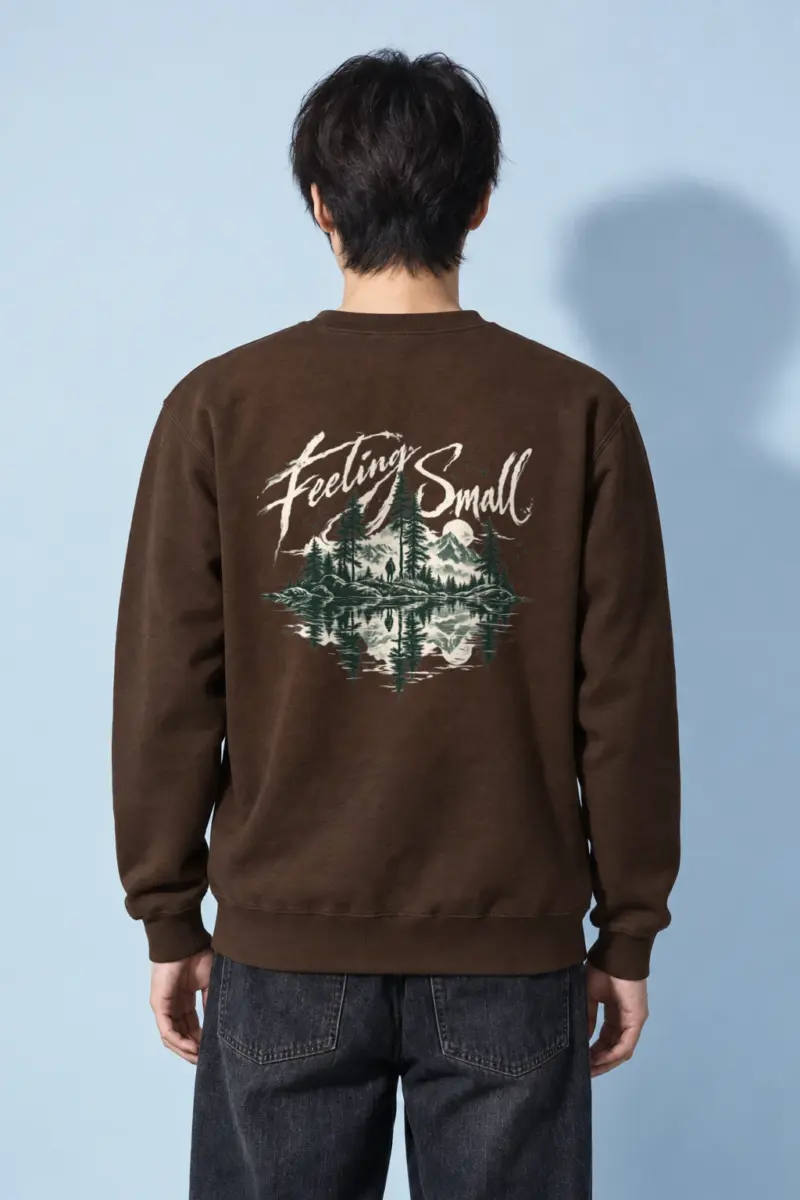 "Feeling Small" Heavy Blend Unisex Crewneck Sweatshirt | Gildan 18000