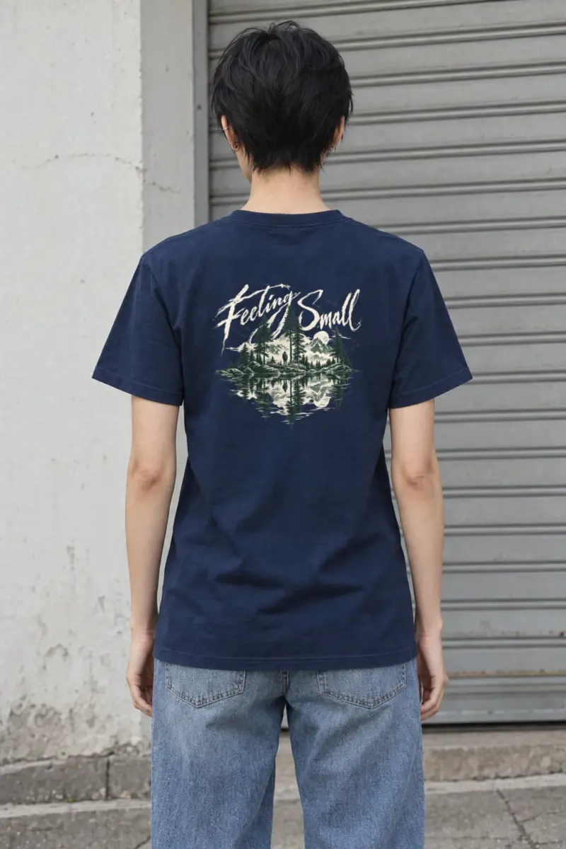 "Feeling Small" Heavyweight Unisex Crewneck T-shirt