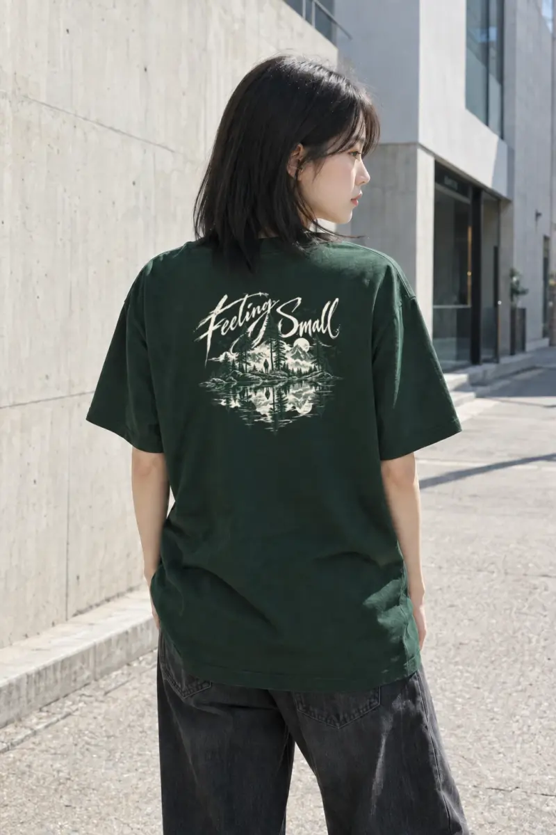 "Feeling Small" Heavyweight Unisex Crewneck T-shirt | Gildan 5000