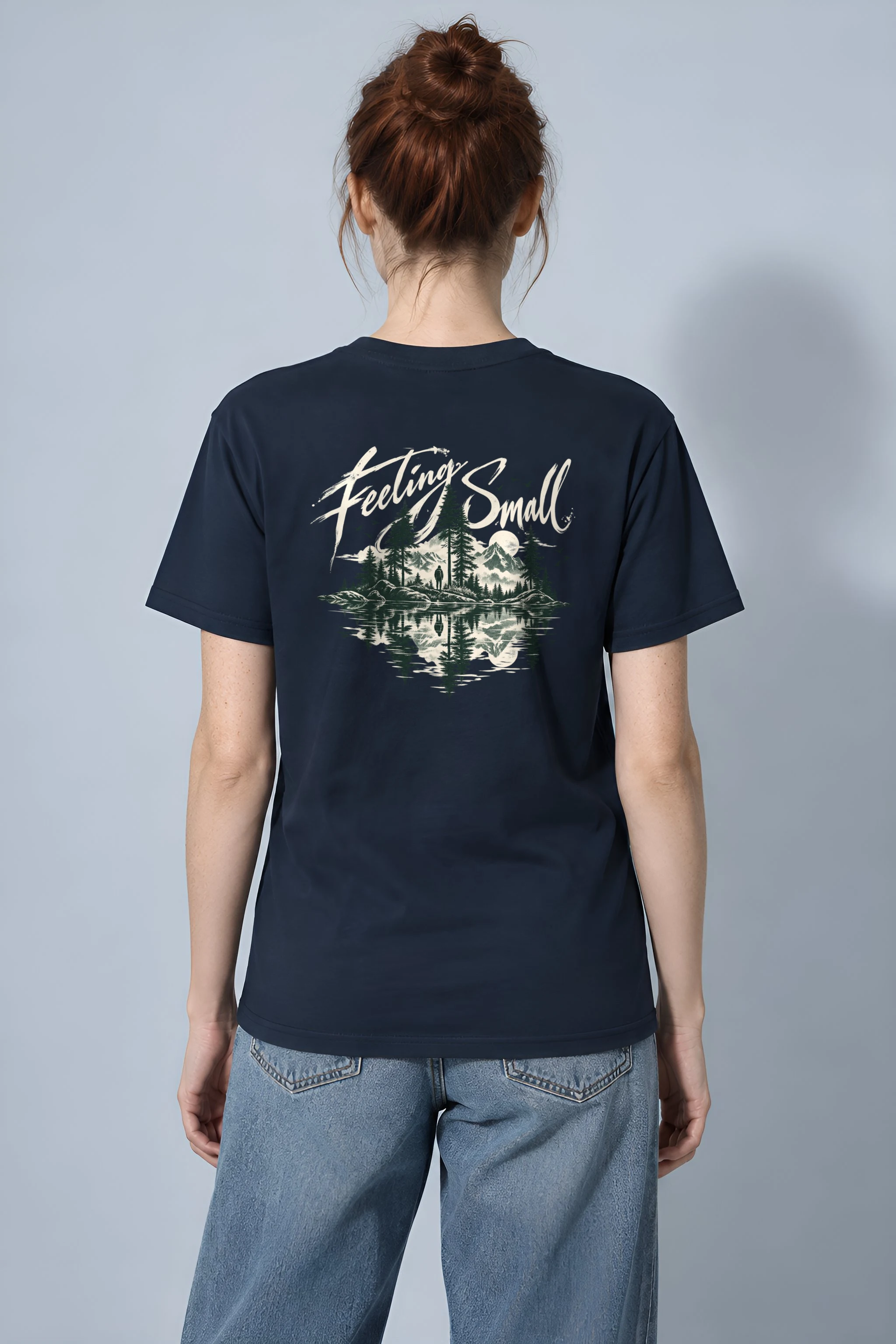 "Feeling Small" Heavyweight Unisex Crewneck T-shirt