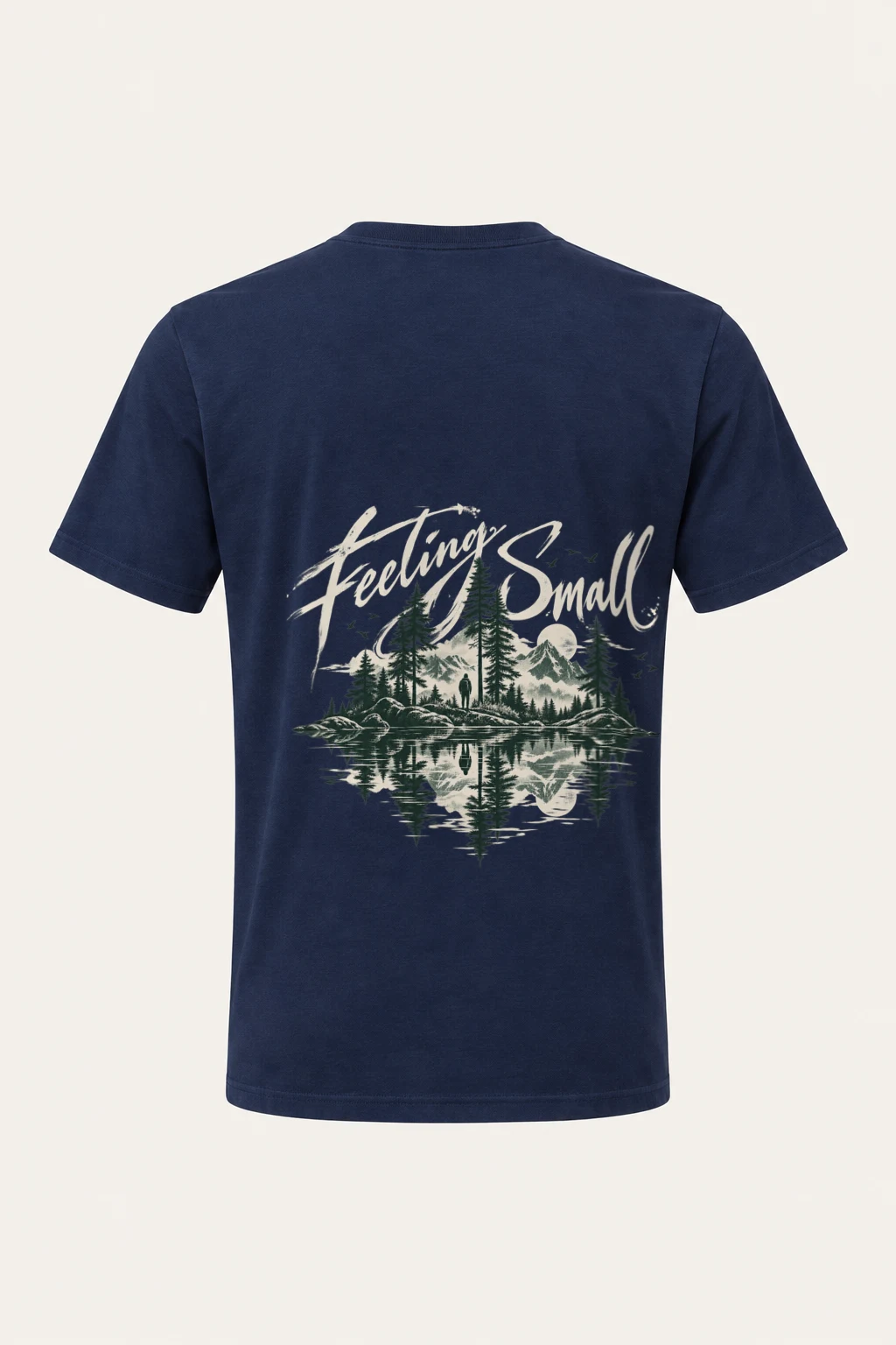 "Feeling Small" Heavyweight Unisex Crewneck T-shirt | Gildan 5000
