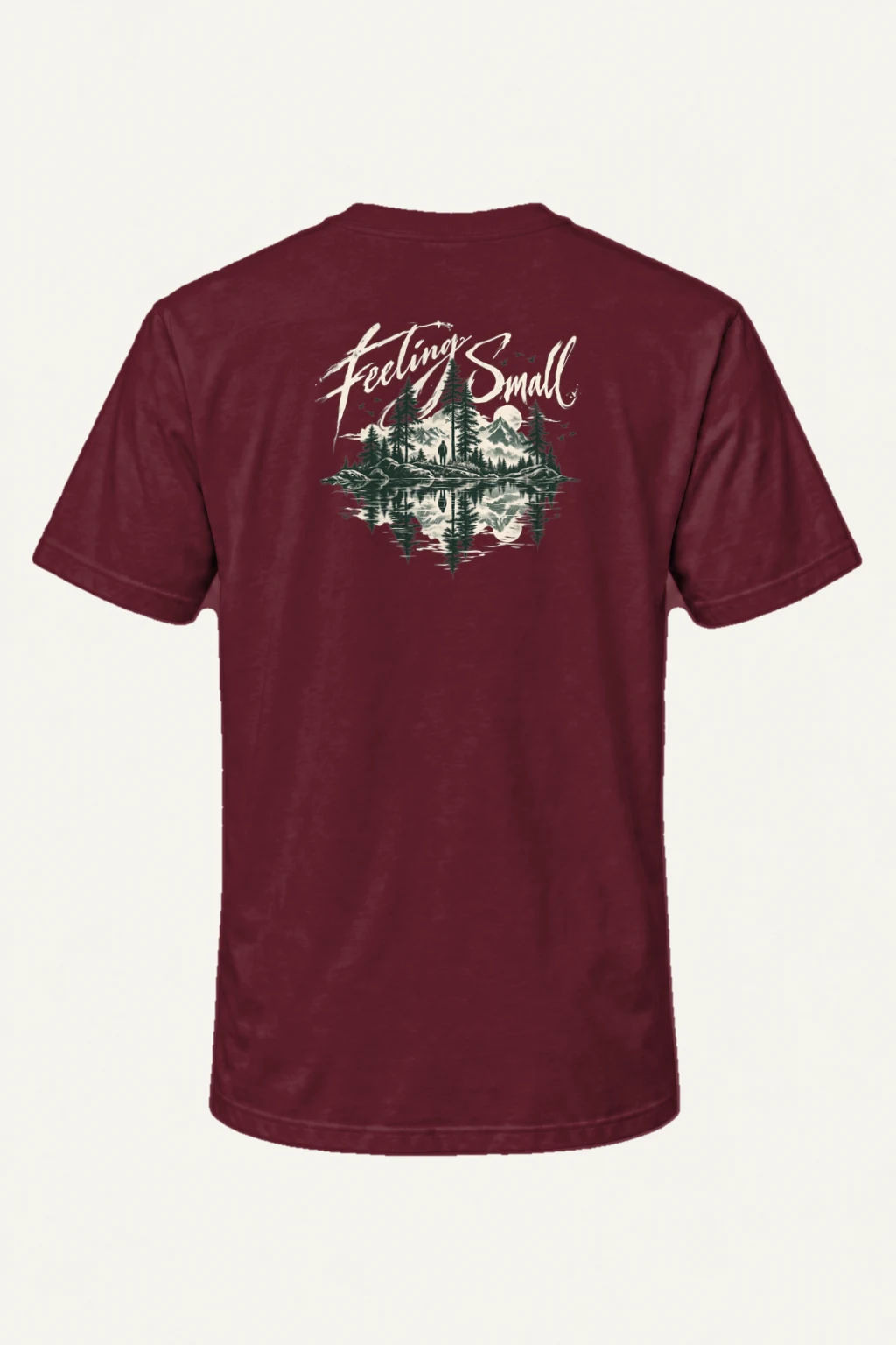 "Feeling Small" Heavyweight Unisex Crewneck T-shirt | Gildan 5000