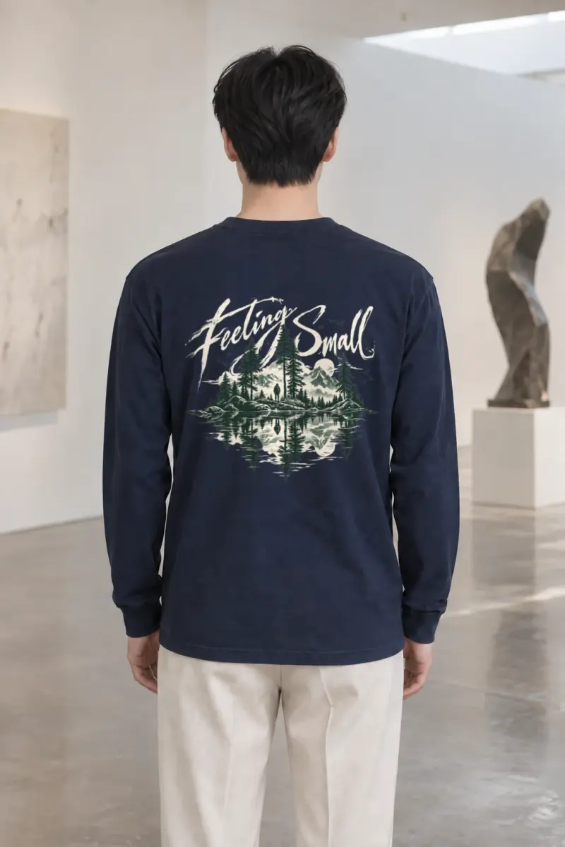 "Feeling Small" Unisex Longsleeve T-shirt | Gildan 2400