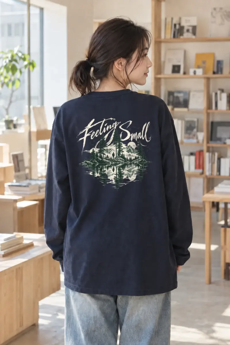 "Feeling Small" Unisex Longsleeve T-shirt | Gildan 2400