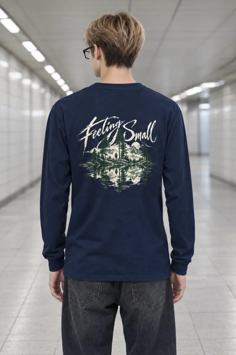 "Feeling Small" Unisex Longsleeve T-shirt | Gildan 2400