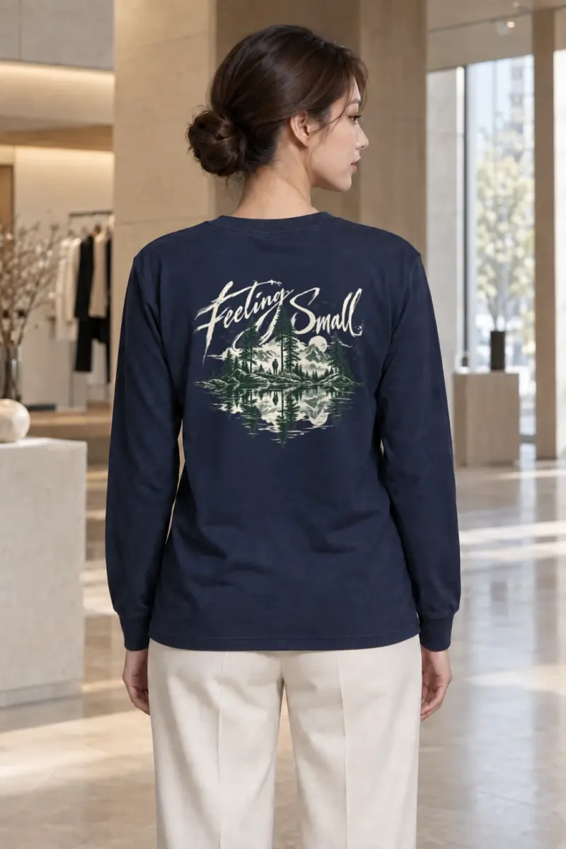 "Feeling Small" Unisex Longsleeve T-shirt | Gildan 2400