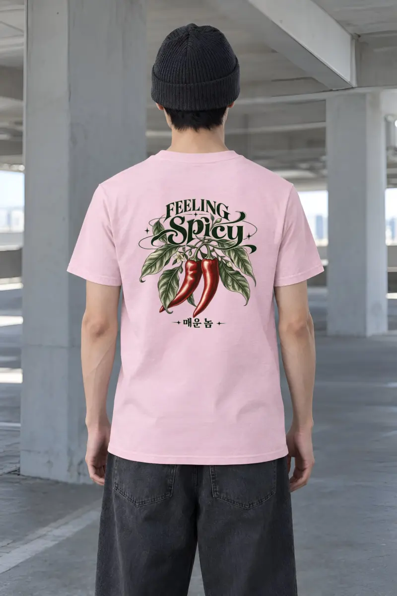 "Feeling Spicy" Heavyweight Unisex Crewneck T-shirt