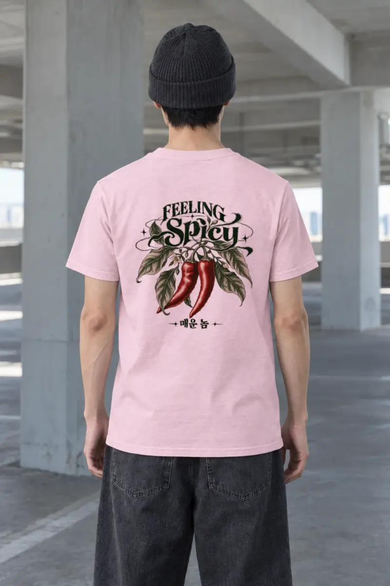 "Feeling Spicy" Heavyweight Unisex Crewneck T-shirt