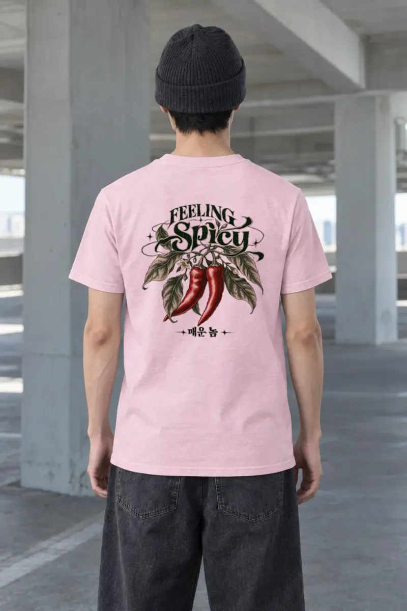 "Feeling Spicy" Heavyweight Unisex Crewneck T-shirt