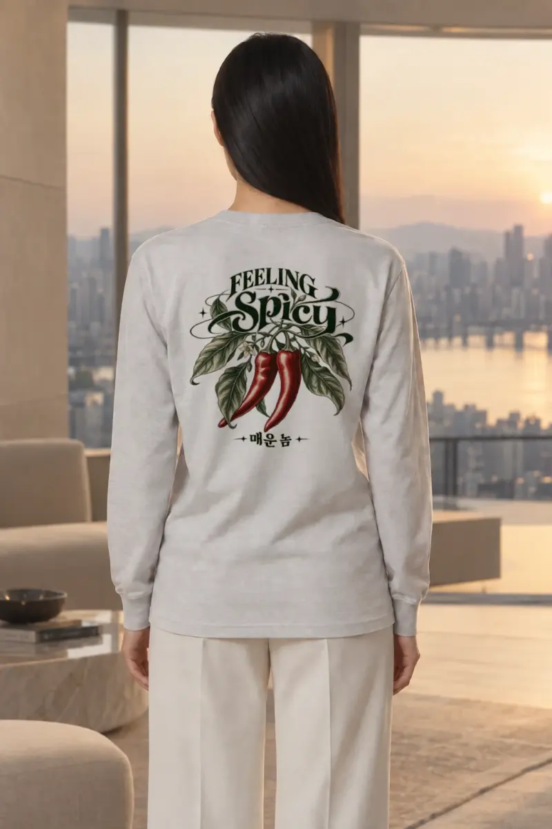 "Feeling Spicy" Unisex Longsleeve T-shirt | Gildan 2400