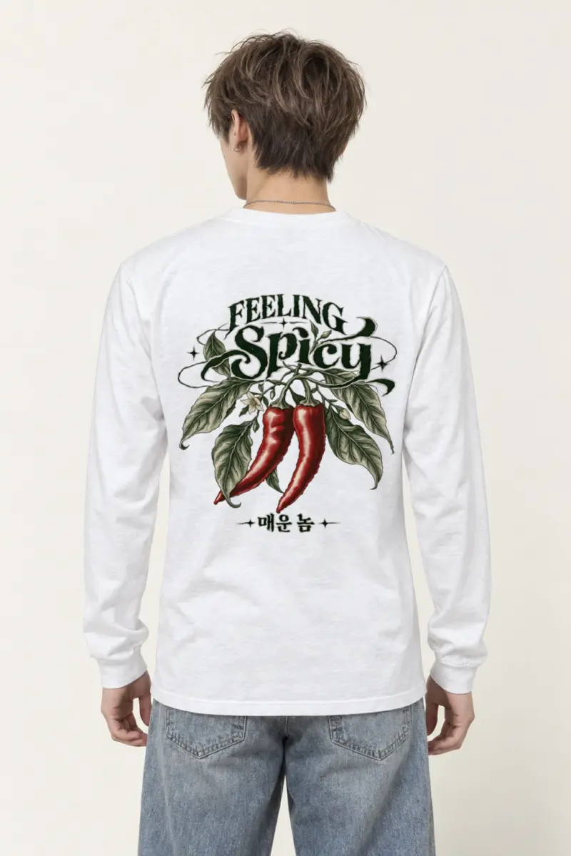 "Feeling Spicy" Unisex Longsleeve T-shirt