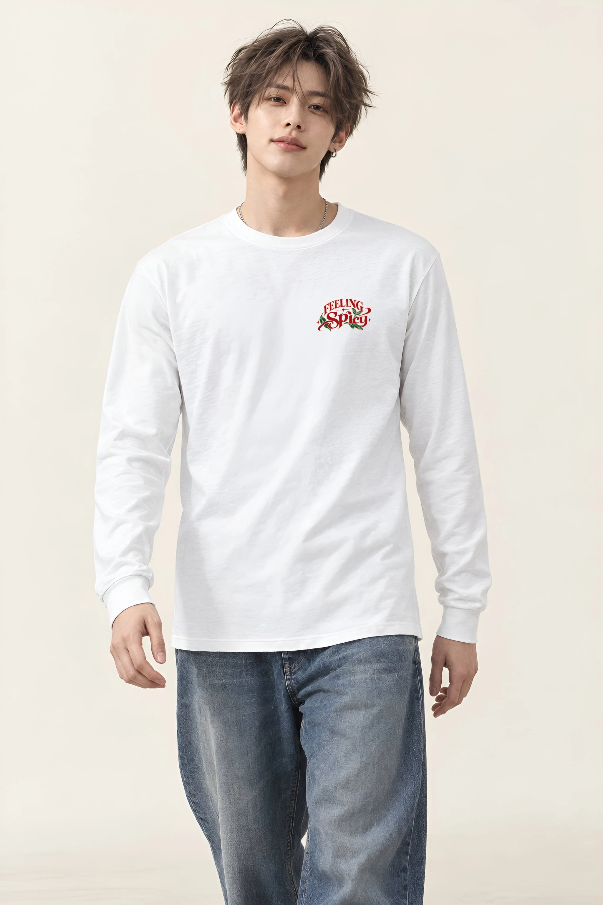 "Feeling Spicy" Unisex Longsleeve T-shirt