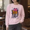 "Feline Lightning Graphic" Heavy Blend Unisex Crewneck Sweatshirt