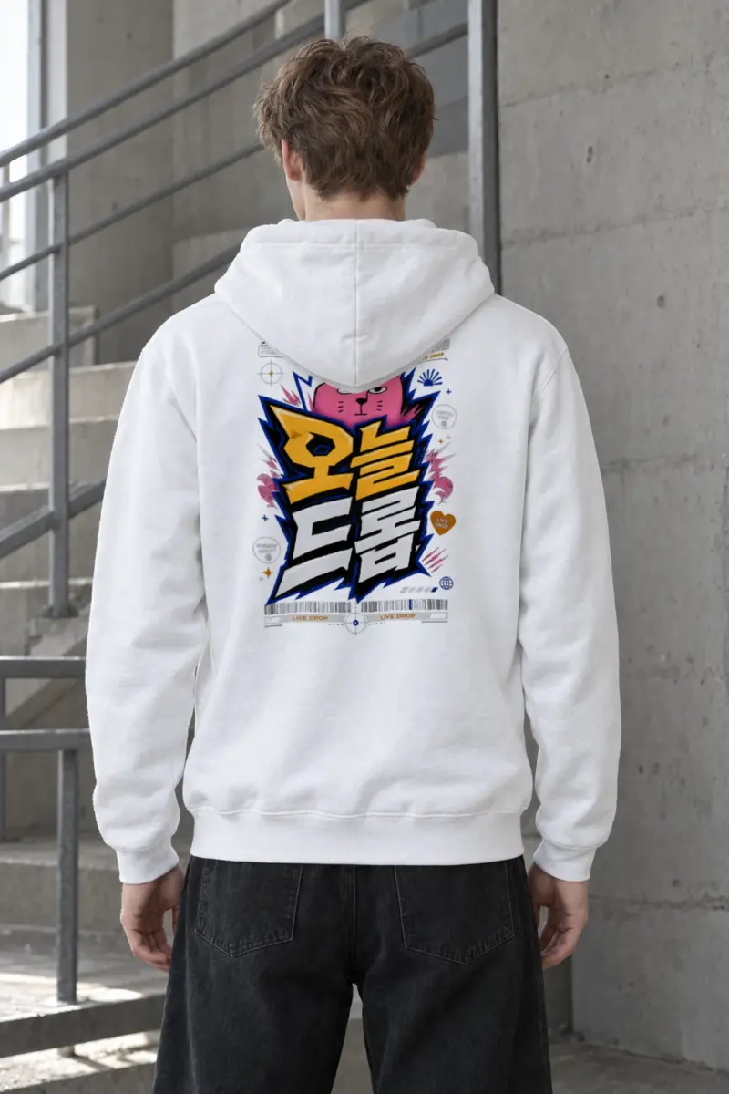 "Feline Lightning Graphic" Heavy Blend Unisex Pullover Hoodie