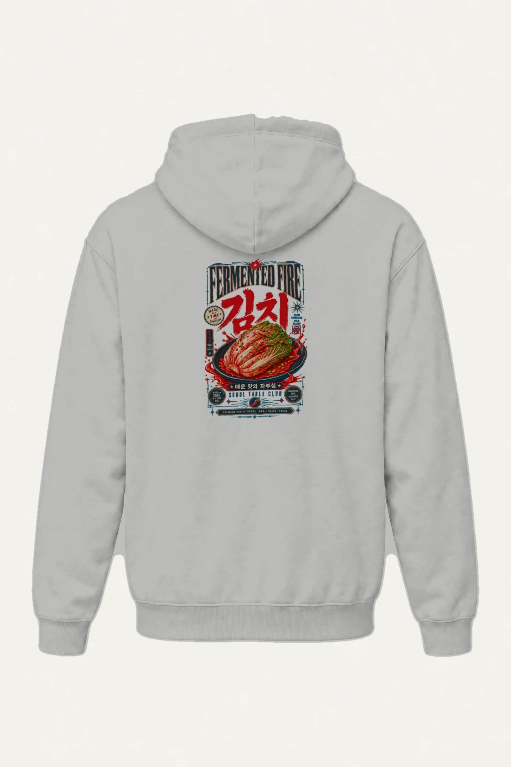 "Fermented Fire Kimchi" Heavy Blend Unisex Pullover Hoodie | Gildan 18500