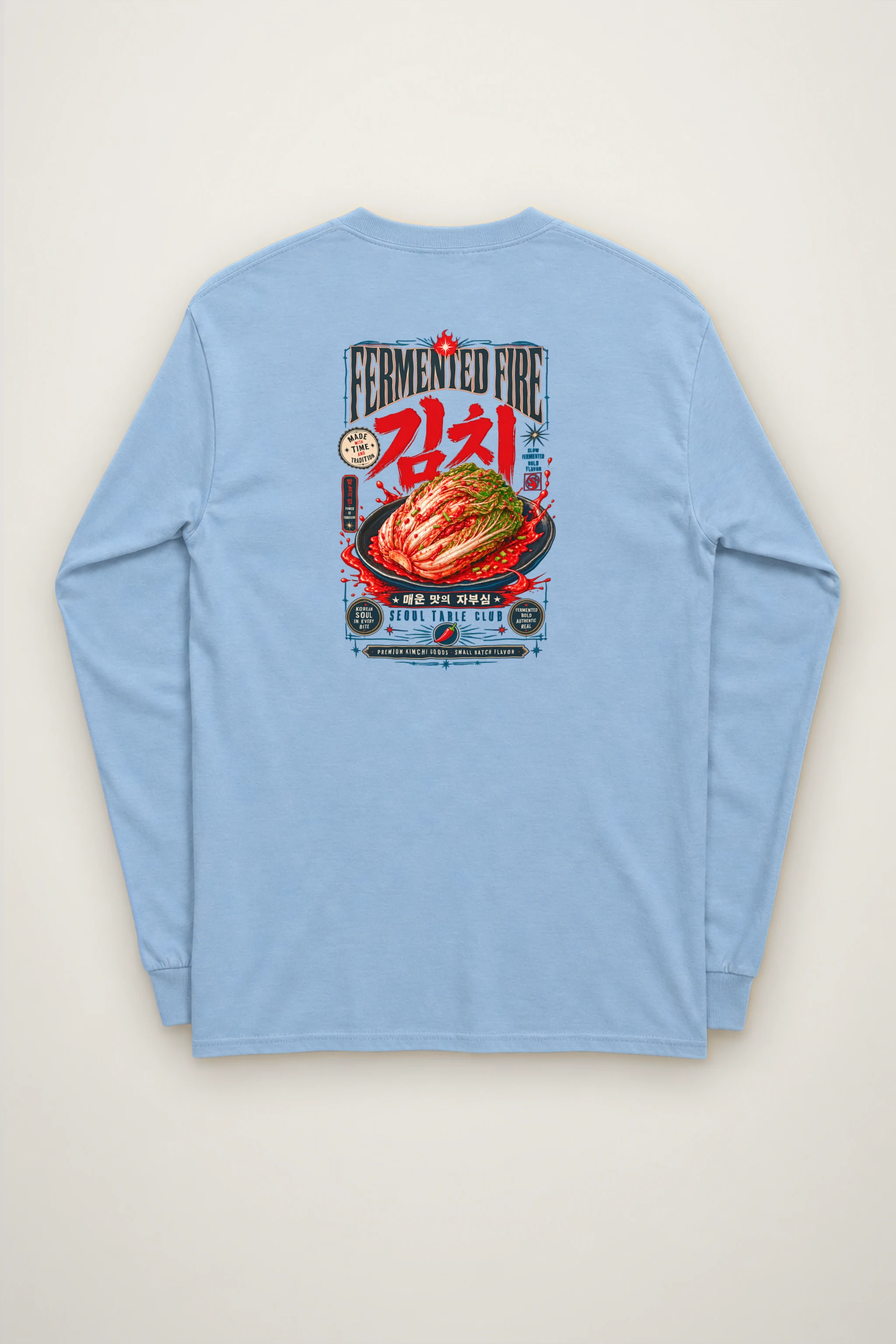 "Fermented Fire Kimchi" Unisex Longsleeve T-shirt
