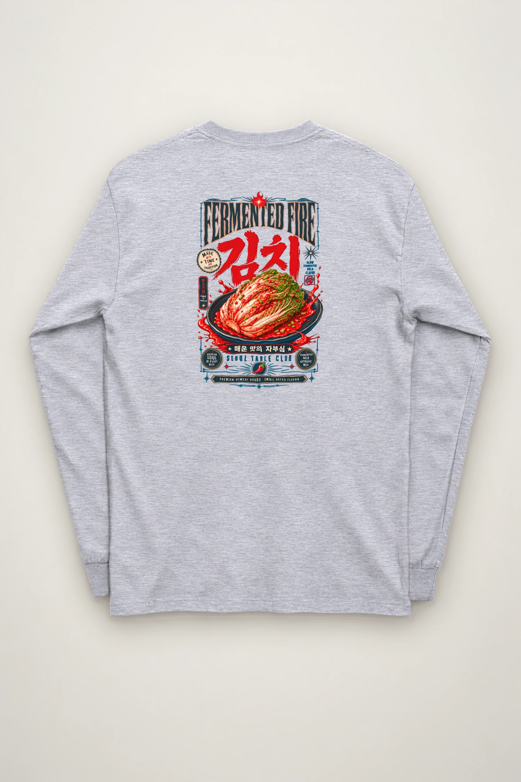 "Fermented Fire Kimchi" Unisex Longsleeve T-shirt