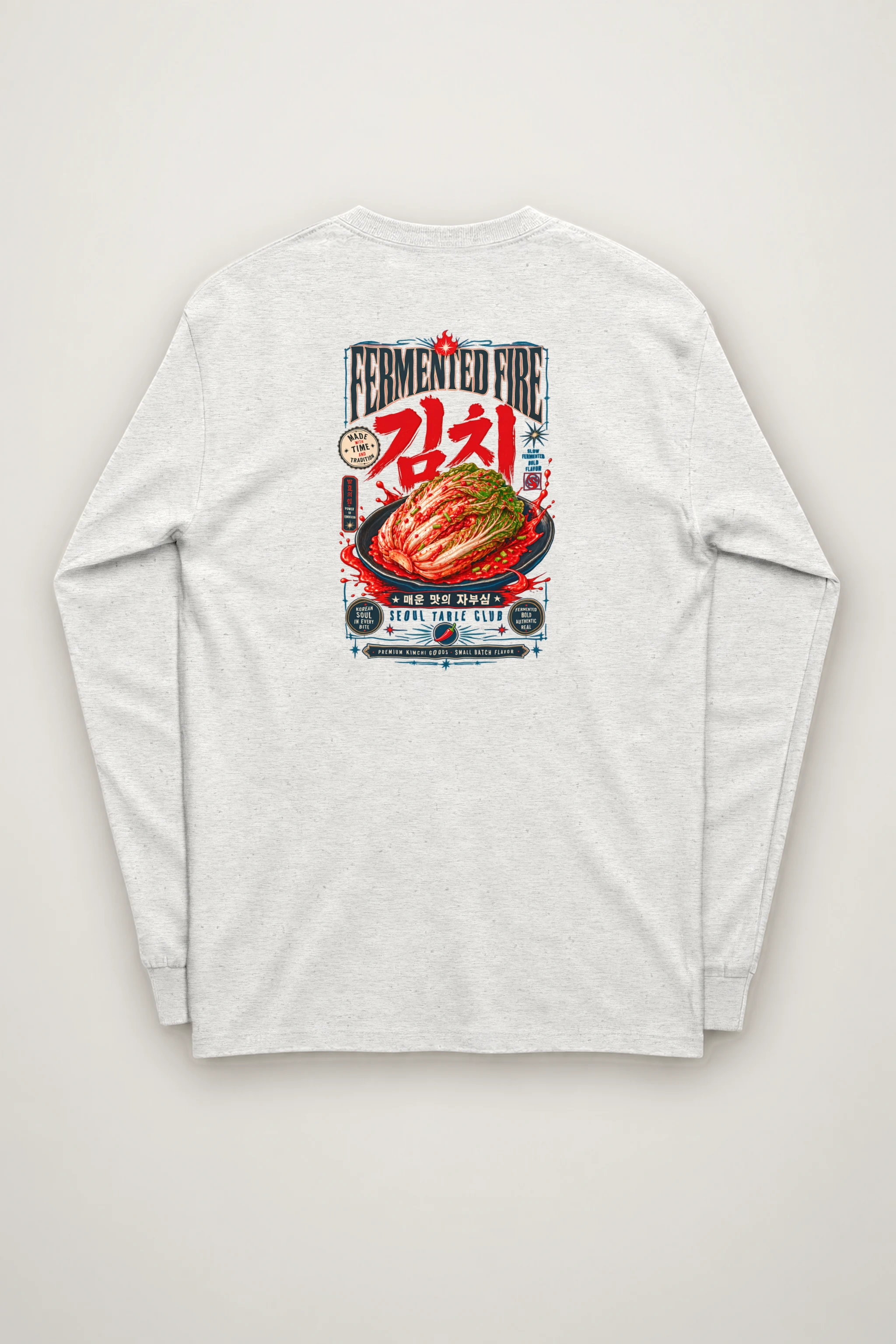 "Fermented Fire Kimchi" Unisex Longsleeve T-shirt